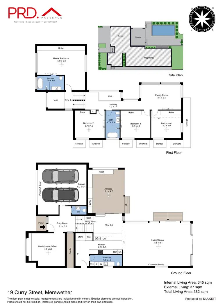 Floorplan of Homely house listing, 19 Curry Street, Merewether NSW 2291
