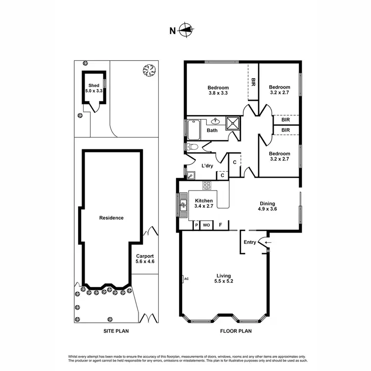 Floorplan of Homely house listing, 1 Farrant Court, Altona Meadows VIC 3028