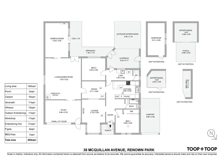 Floorplan of Homely house listing, 38 Mcquillan Avenue, Renown Park SA 5008