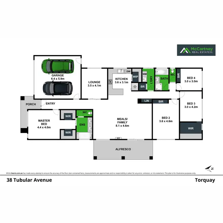 Floorplan of Homely house listing, 38 Tubular Avenue, Torquay VIC 3228
