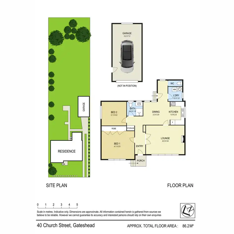 Floorplan of Homely house listing, 40 Church Street, Gateshead NSW 2290