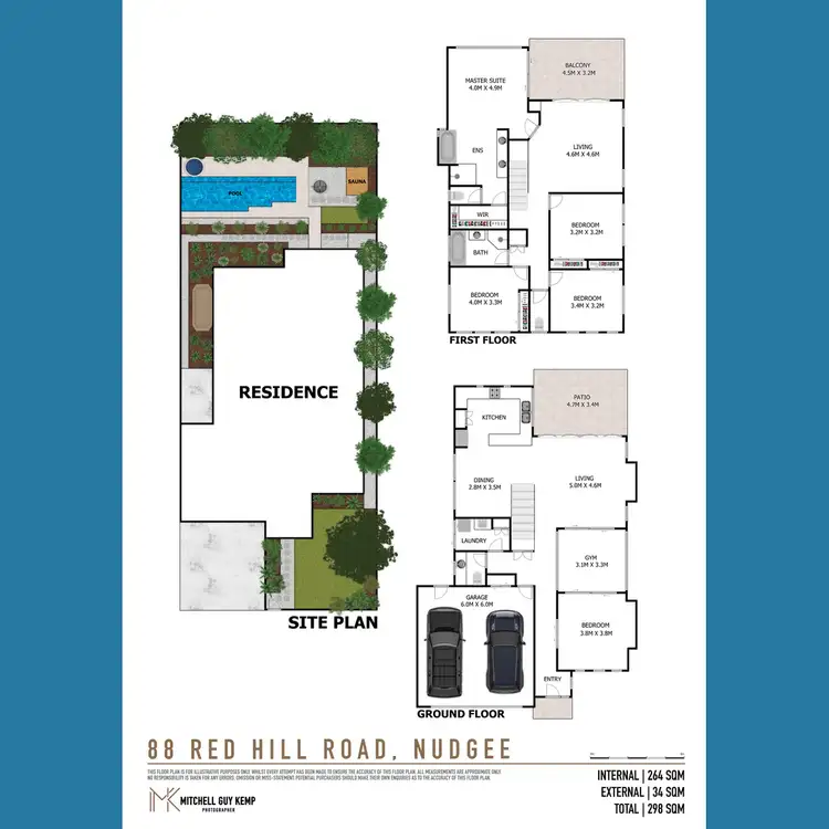 Floorplan of Homely house listing, 88 Red Hill Road, Nudgee QLD 4014