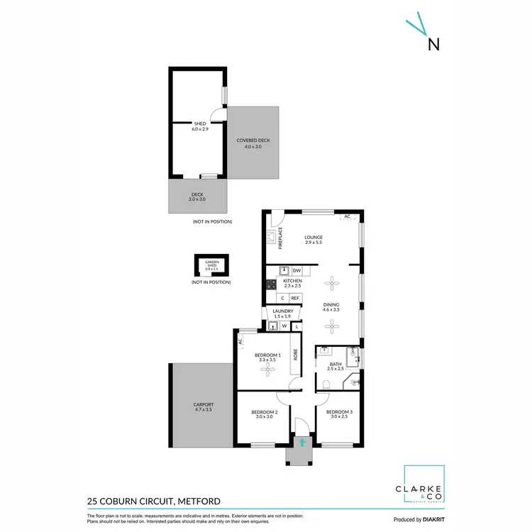 Floorplan of Homely house listing, 25 Coburn Circuit, Metford NSW 2323