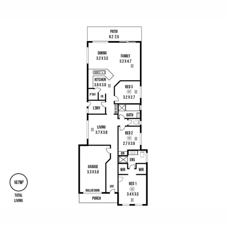 Floorplan of Homely house listing, 2 Lomond Road, Klemzig SA 5087