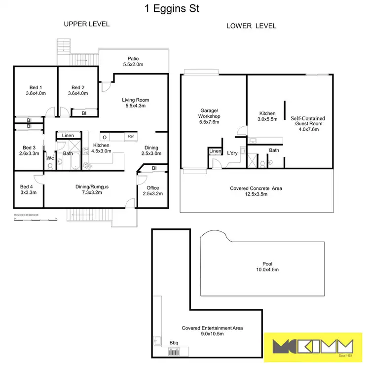 Floorplan of Homely house listing, 1 Eggins Street, Grafton NSW 2460