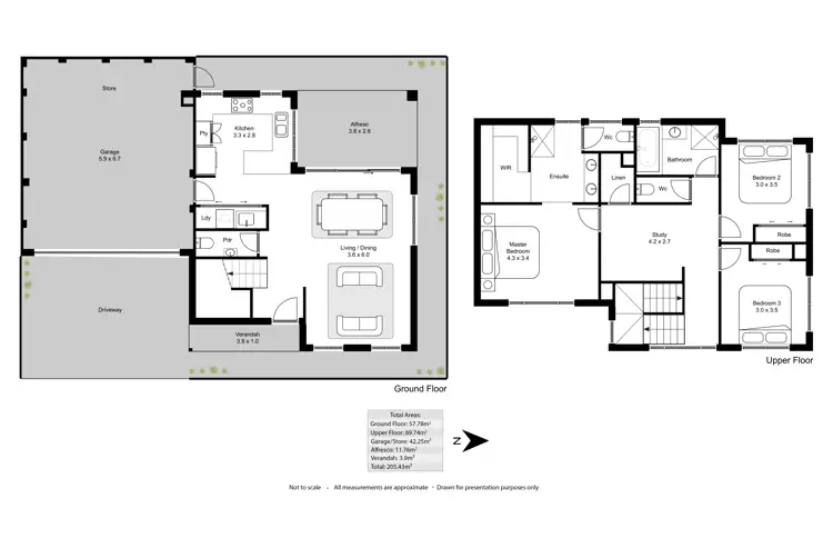Floorplan of Homely house listing, 100A Northstead Street, Scarborough WA 6019