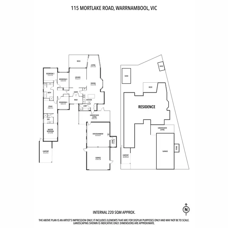 Floorplan of Homely house listing, 115 Mortlake Road, Warrnambool VIC 3280