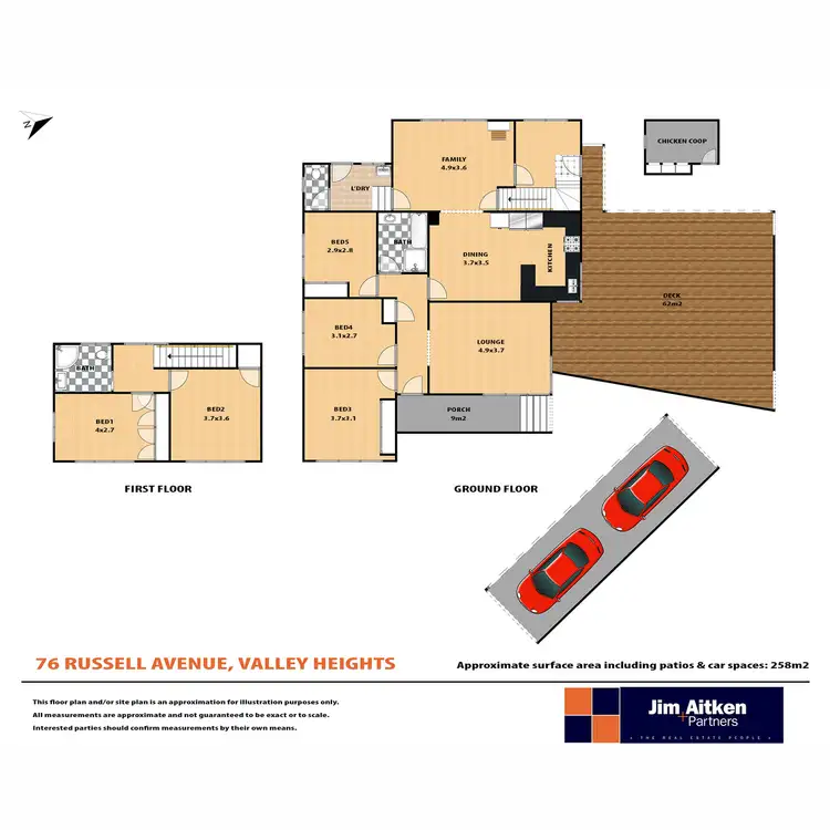 Floorplan of Homely house listing, 76 Russell Avenue, Valley Heights NSW 2777