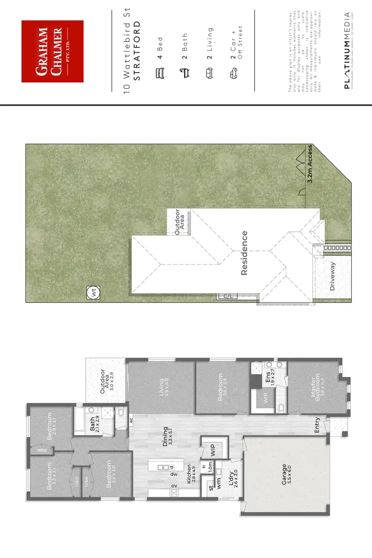 Floorplan of Homely house listing, 10 Wattlebird Street, Stratford VIC 3862