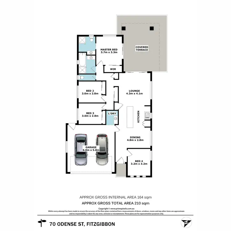 Floorplan of Homely house listing, 70 Odense Street, Fitzgibbon QLD 4018