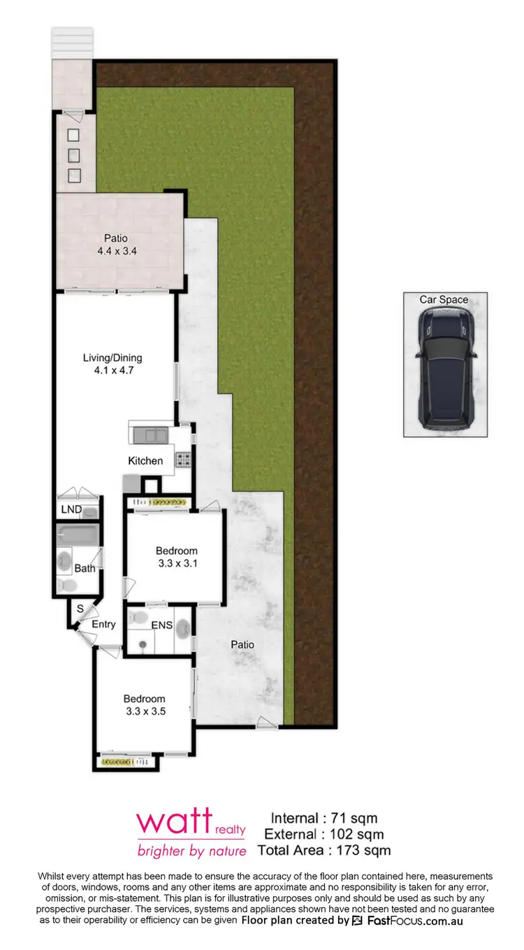 Floorplan of Homely apartment listing, 6/84 Hirschfield Street, Zillmere QLD 4034