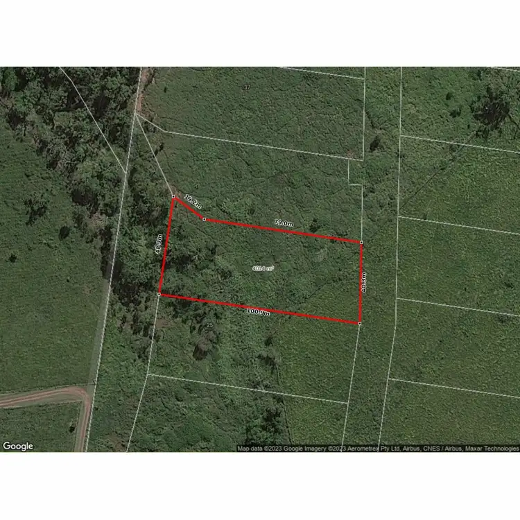 Floorplan of Homely land listing, 29 Millers Place, Inverness QLD 4703