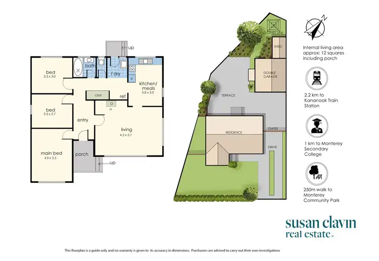 Floorplan of Homely house listing, 9 Poplar Street, Frankston North VIC 3200