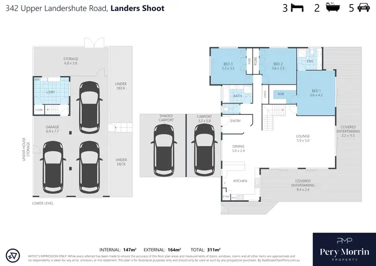 Floorplan of Homely house listing, 342 Upper Landershute Road, Landers Shoot QLD 4555
