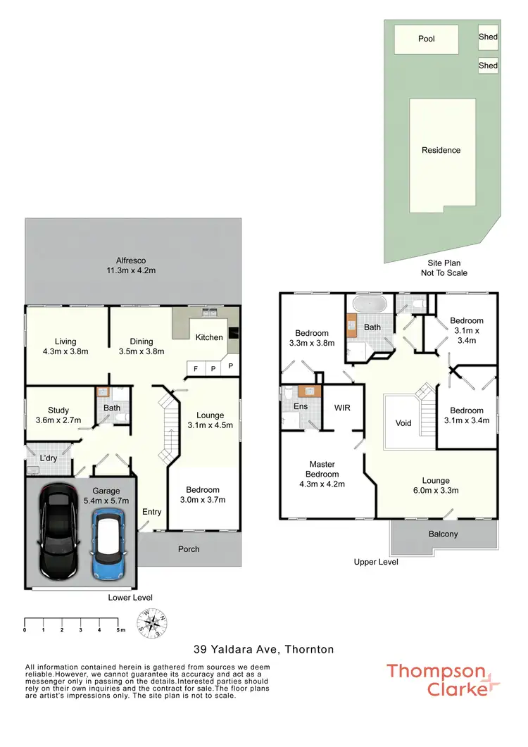 Floorplan of Homely house listing, 39 Yaldara Avenue, Thornton NSW 2322