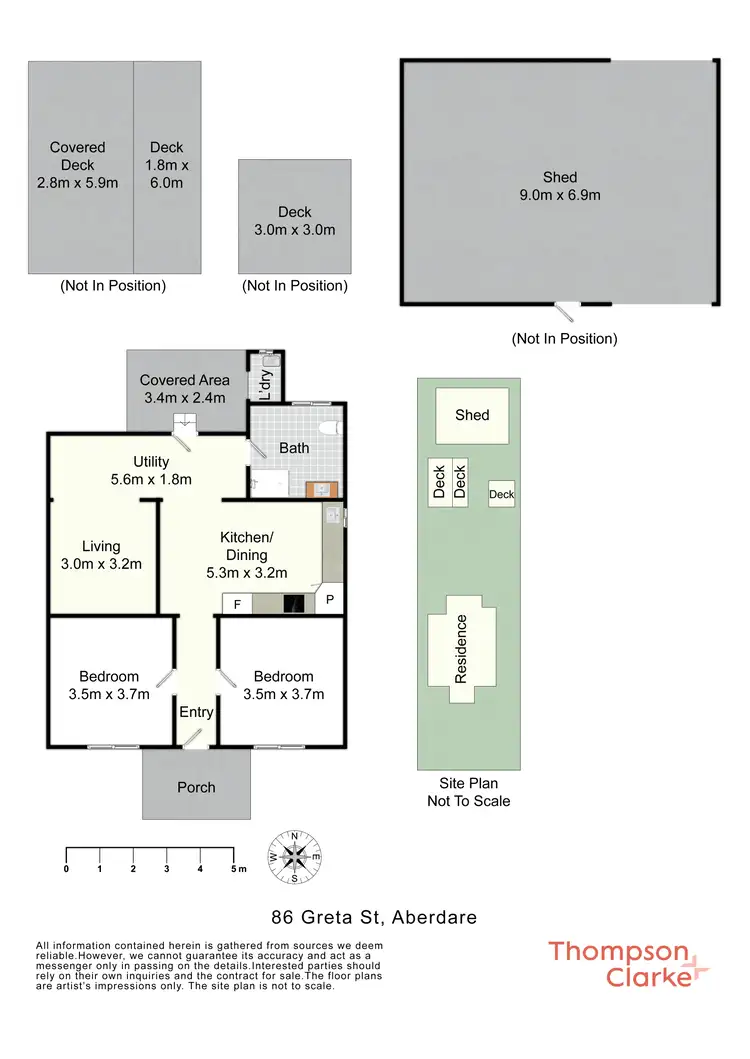 Floorplan of Homely house listing, 86 Greta Street, Aberdare NSW 2325