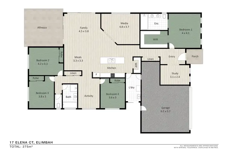 Floorplan of Homely house listing, 17 Elena Court, Elimbah QLD 4516