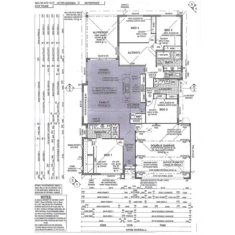 Floorplan of Homely house listing, 13 Parksview Boulevard, Vasse WA 6280