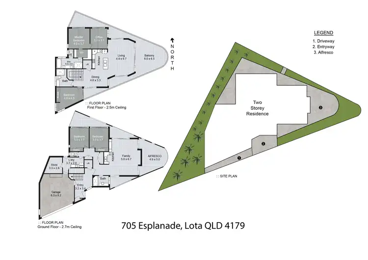 Floorplan of Homely house listing, 705 Esplanade, Lota QLD 4179