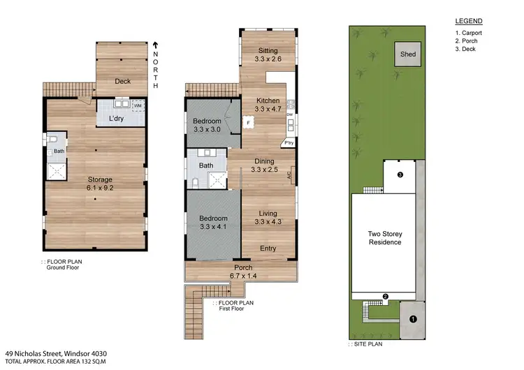 Floorplan of Homely house listing, 49 Nicholas Street, Windsor QLD 4030