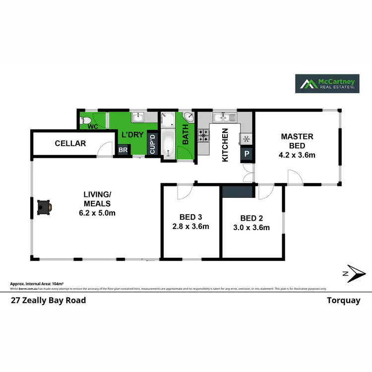 Floorplan of Homely house listing, 27 Zeally Bay Road, Torquay VIC 3228