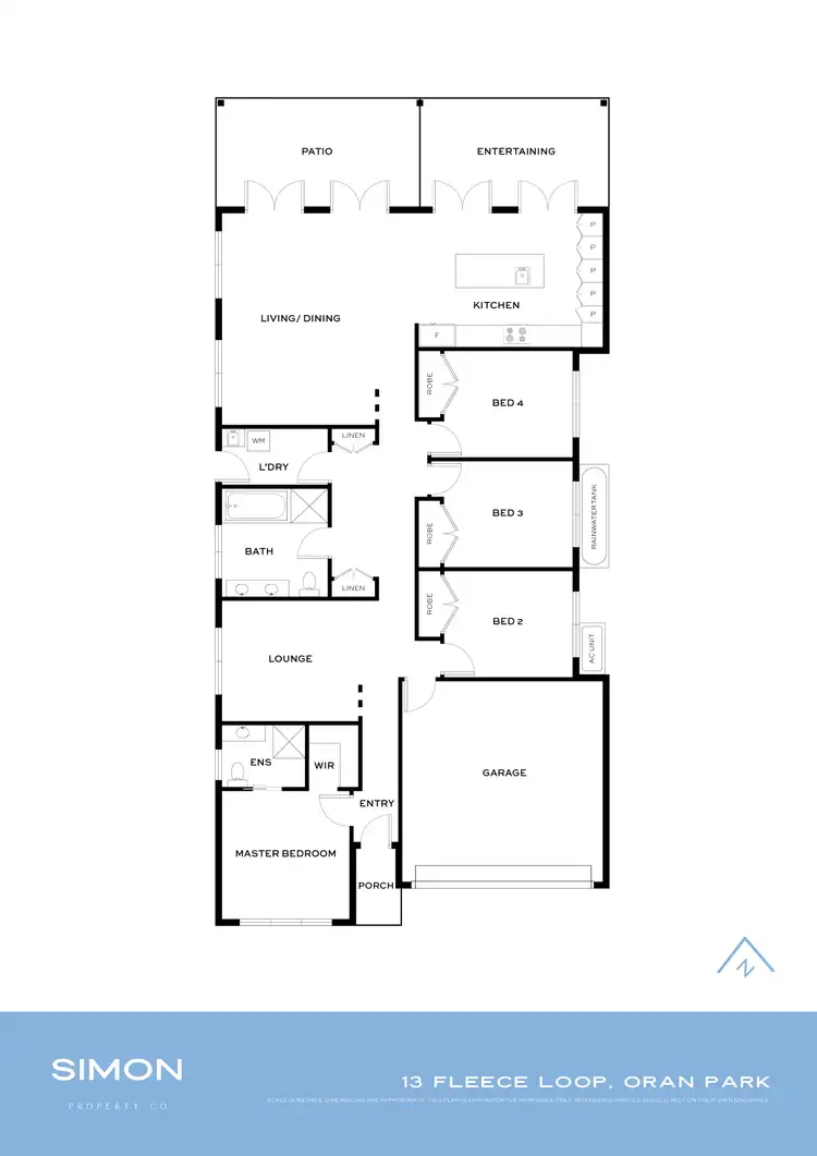Floorplan of Homely house listing, 13 Fleece Loop, Oran Park NSW 2570