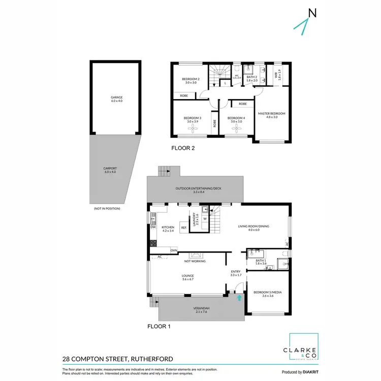 Floorplan of Homely house listing, 28 Compton Street, Rutherford NSW 2320