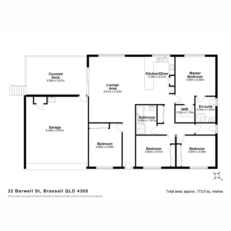 Floorplan of Homely house listing, 32 Barwell Street, Brassall QLD 4305