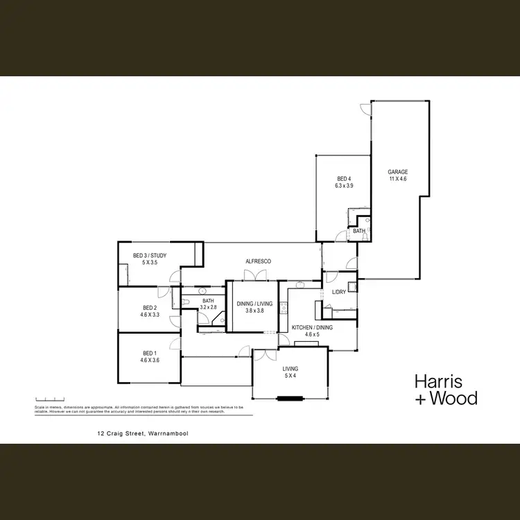 Floorplan of Homely house listing, 12 Craig Street, Warrnambool VIC 3280