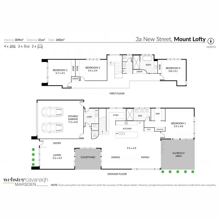 Floorplan of Homely house listing, 3a New Street, Mount Lofty QLD 4350