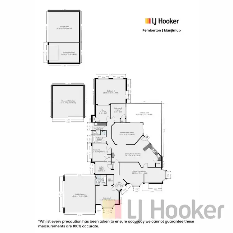 Floorplan of Homely house listing, 43 Clarrie Jones Place, Pemberton WA 6260