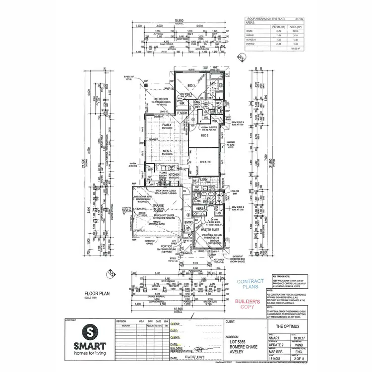 Floorplan of Homely house listing, 7 Bomere Chase, Aveley WA 6069