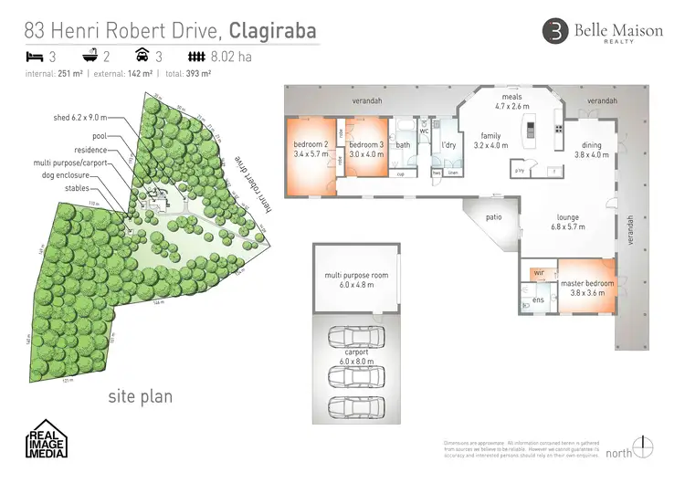 Floorplan of Homely rural property listing, 83 Henri Robert Drive, Clagiraba QLD 4211