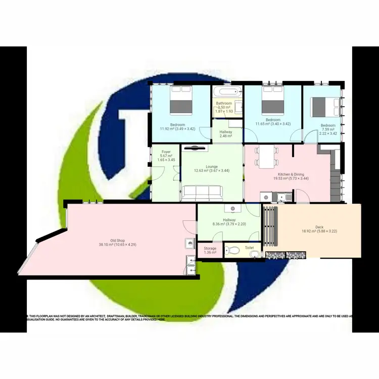 Floorplan of Homely house listing, 6 Pheasant Creek Road, Wowan QLD 4702