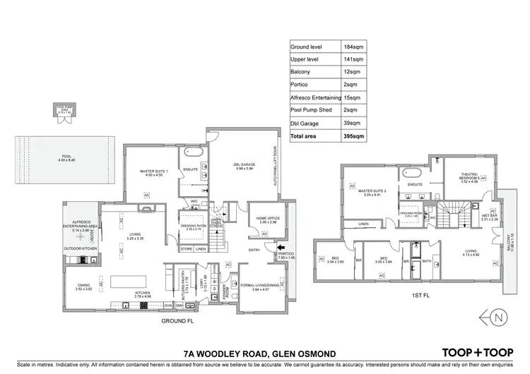 Floorplan of Homely house listing, 7A Woodley Road, Glen Osmond SA 5064