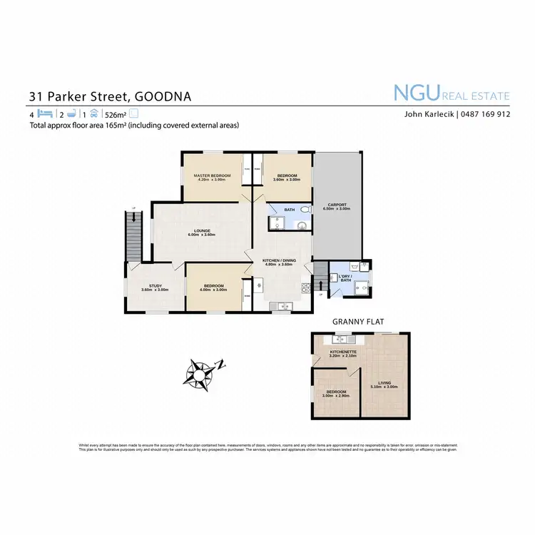Floorplan of Homely house listing, 31 Parker Street, Goodna QLD 4300