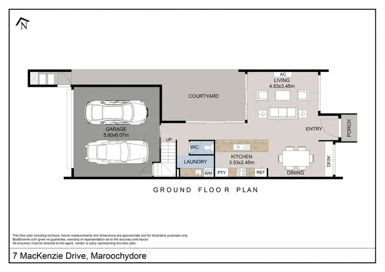 Floorplan of Homely house listing, 7 Mackenzie Drive, Maroochydore QLD 4558