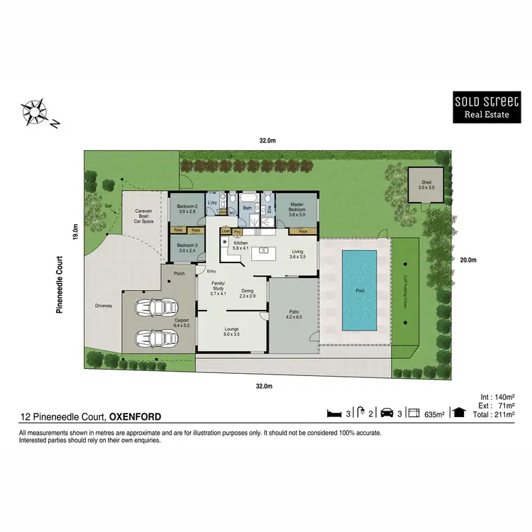 Floorplan of Homely house listing, 12 Pineneedle Court, Oxenford QLD 4210