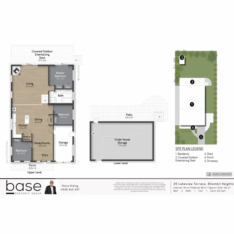 Floorplan of Homely house listing, 39 Lakeview Terrace, Bilambil Heights NSW 2486