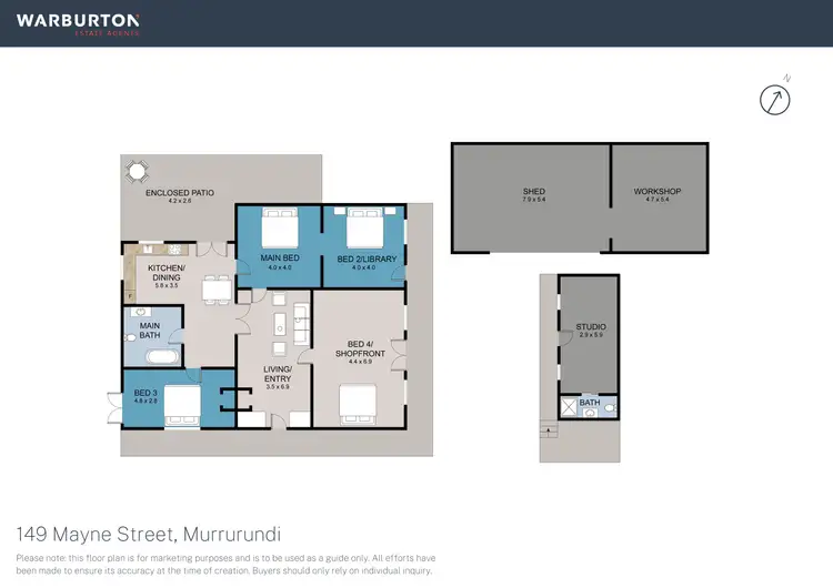 Floorplan of Homely house listing, 149 Mayne Street, Murrurundi NSW 2338