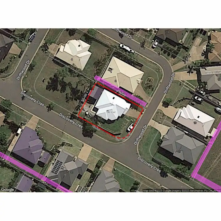 Floorplan of Homely house listing, 8 Driftwood Drive, Rosslyn QLD 4703