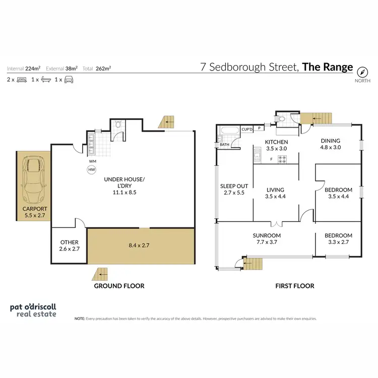 Floorplan of Homely house listing, 7 Sedborough Street, The Range QLD 4700