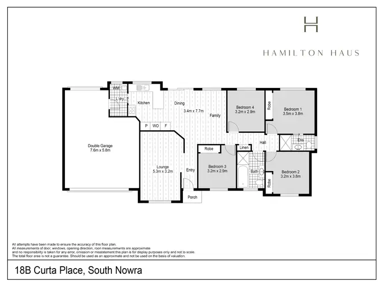 Floorplan of Homely house listing, 18B Curta Place, South Nowra NSW 2541