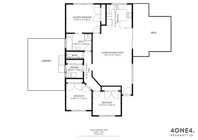 Floorplan of Homely house listing, 2 Alice Place, Brighton TAS 7030