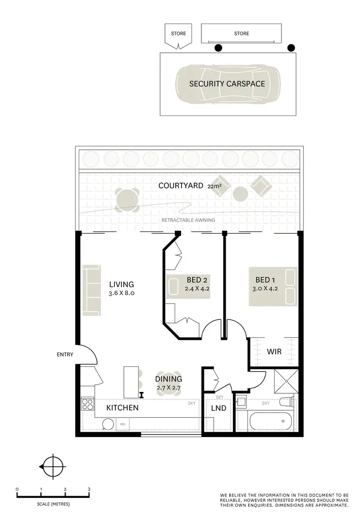 Floorplan of Homely apartment listing, 1/1-13 Grafton Street, Balmain NSW 2041