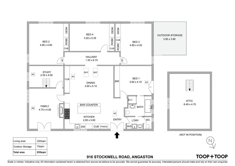 Floorplan of Homely rural property listing, 916 Stockwell Road, Angaston SA 5353