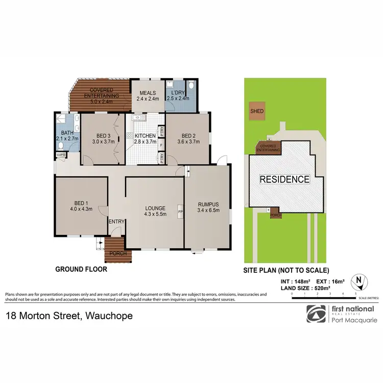 Floorplan of Homely house listing, 18 Morton Street, Wauchope NSW 2446