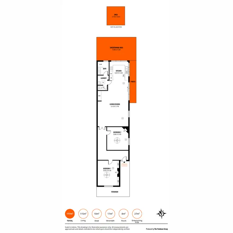 Floorplan of Homely house listing, 56 Grant Avenue, Rose Park SA 5067