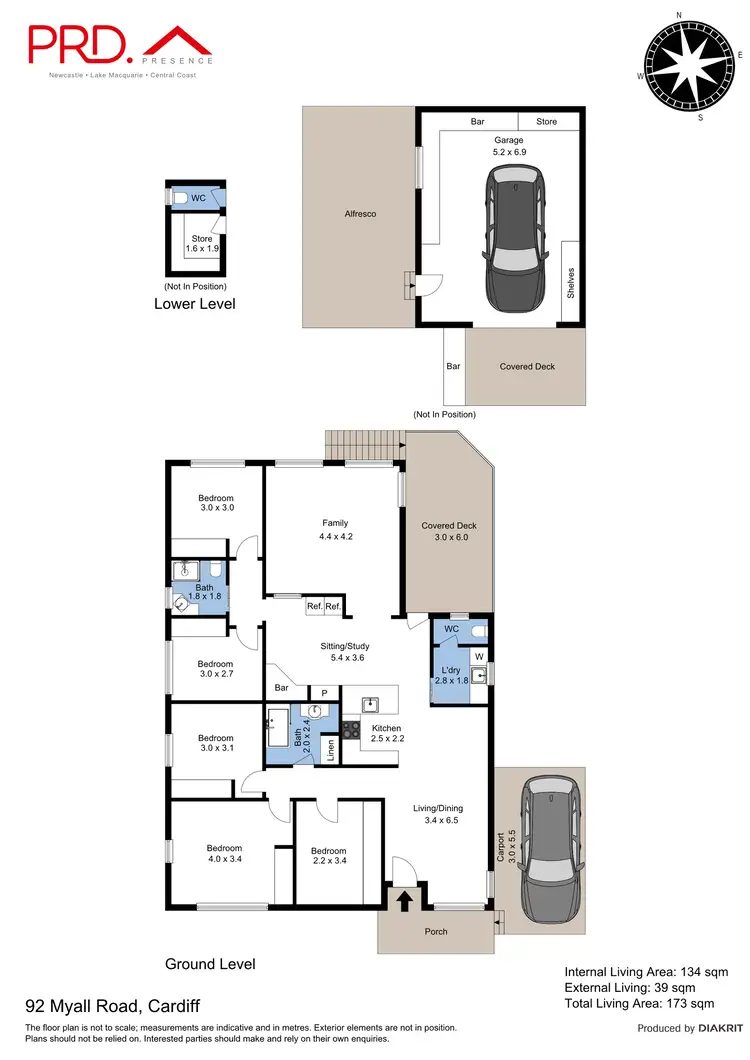 Floorplan of Homely house listing, 92 Myall Road, Cardiff NSW 2285
