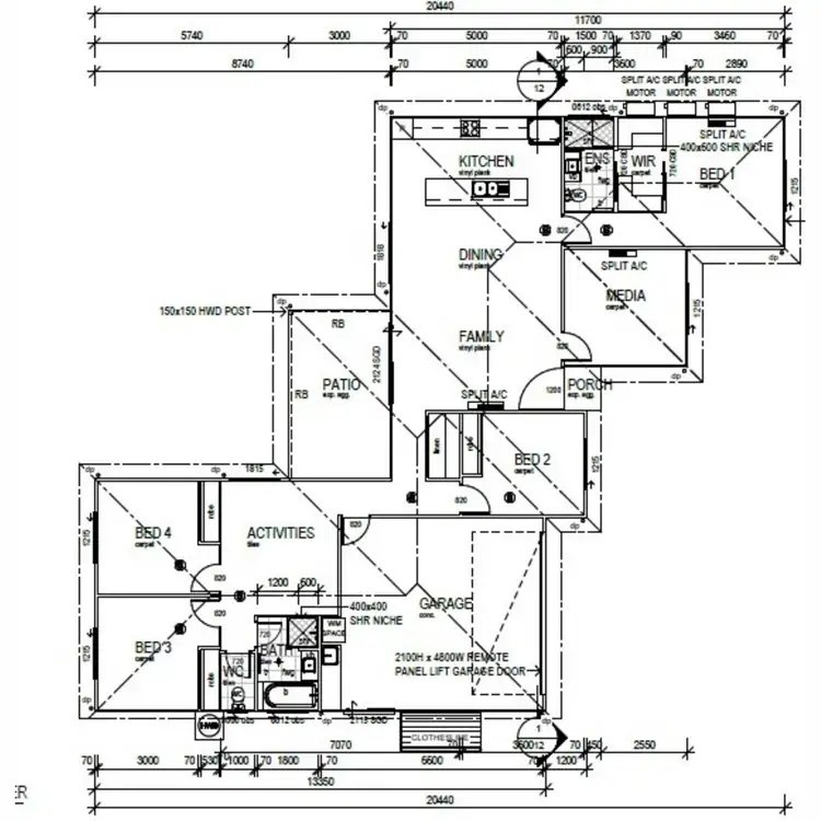 Floorplan of Homely house listing, 4 Mavis Close, Pacific Heights QLD 4703